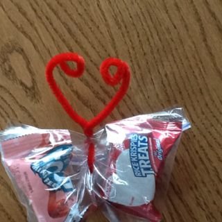 Butterfly Valentine Snack #valentinesforkids