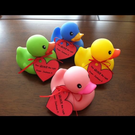 Rubber Ducks #valentinesforkids