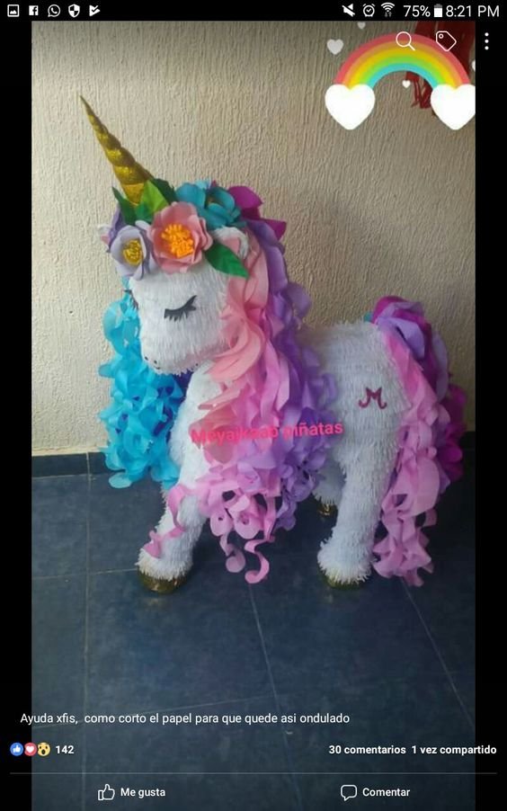 easy unicorn pinata unicorn dreaming