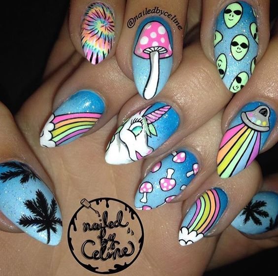 20 top Unicorn Nail Art Designs ideas in 2024