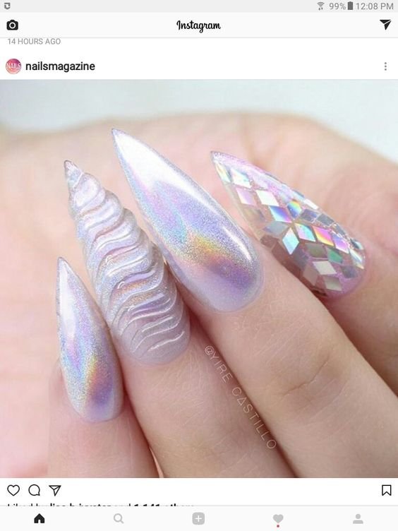 DIY Unicorn Nail Art Step by Step - Unicorn Dreaming