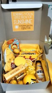 Box of Sunshine Care Package Gift Ideas - Unicorn Dreaming