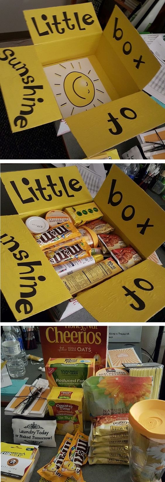 Little Box of Sunshine care package