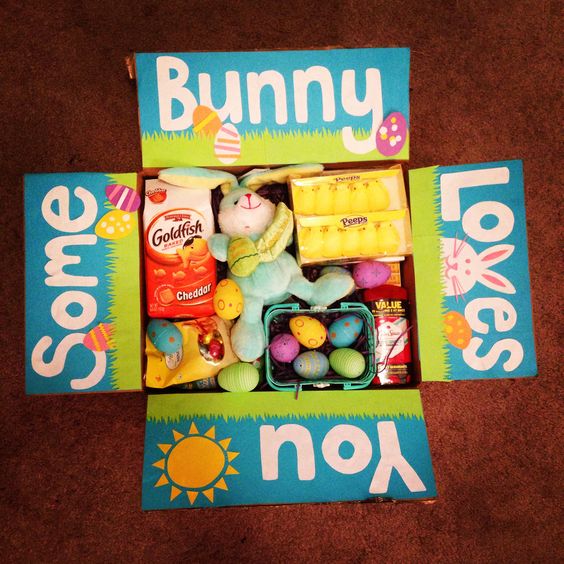 Some bunny loves you - Easter care package