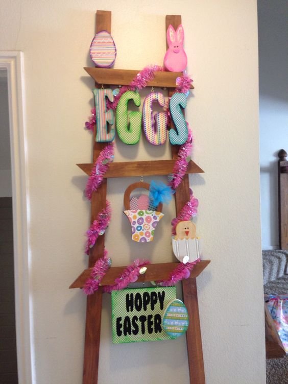 Easter Ladder Ideas