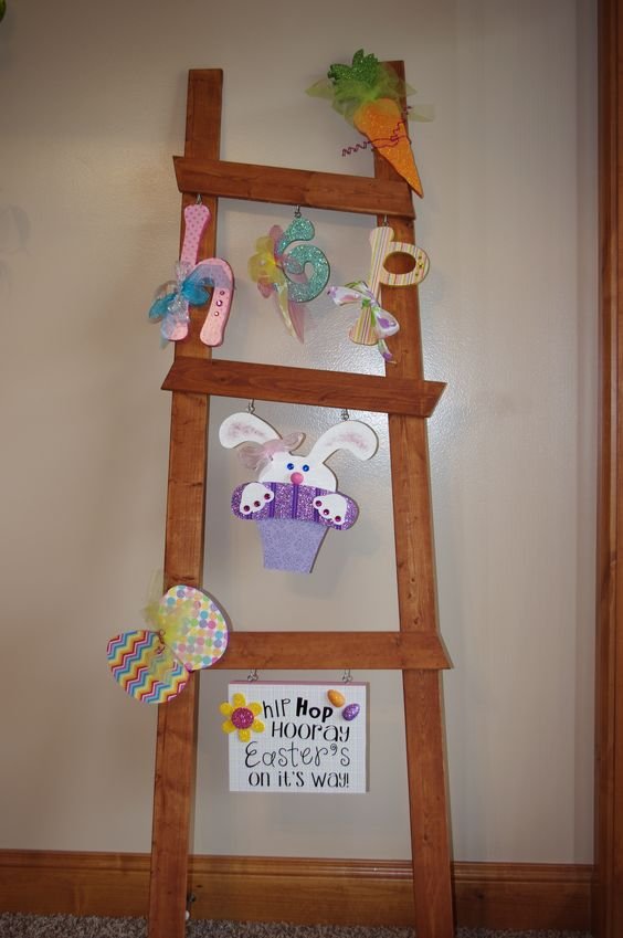 Easter Ladder Ideas